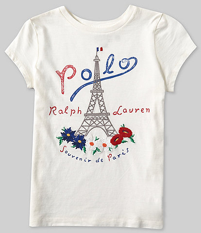 Polo Ralph Lauren Big Girls 7-16 Short-Sleeve Graphic T-Shirt