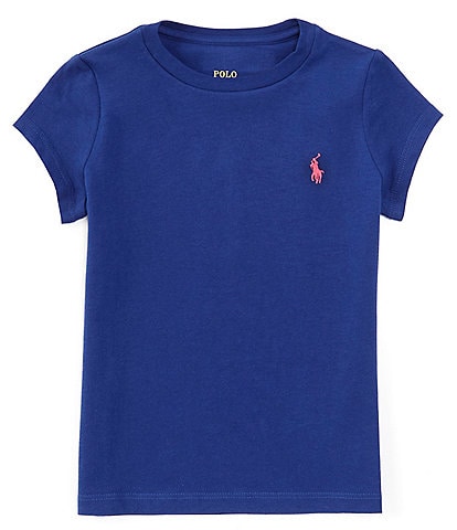 Polo Ralph Lauren Big Girls 7-16 Short Sleeve Jersey T-Shirt