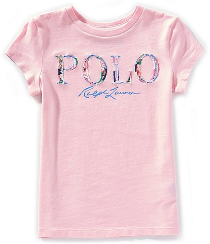 Polo Ralph Lauren Big Girls 7-16 Short-Sleeve Logo Jersey T-Shirt
