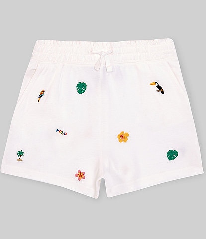 Polo Ralph Lauren Big Girls 7-16 Tropical Mesh Shorts