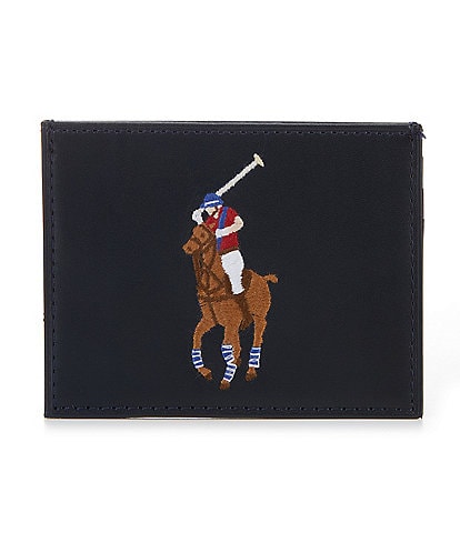 Polo Ralph Lauren Big Pony Leather Card Case
