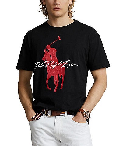Polo Ralph Lauren Big Pony Logo Jersey Short Sleeve T-Shirt