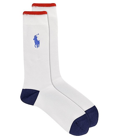 Polo Ralph Lauren Big Pony Single Pair Crew Socks
