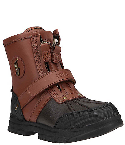 Polo Ralph Lauren Boys' Conquest II Leather Boots (Youth)