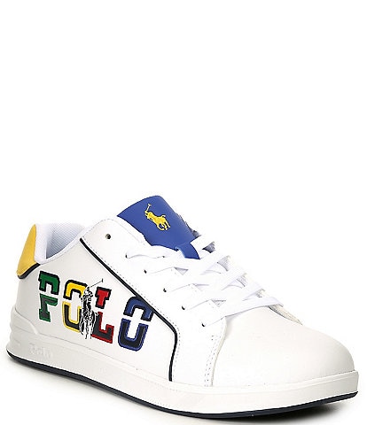 Polo Ralph Lauren Boys' Heritage Court III Graphic Sneakers (Youth)