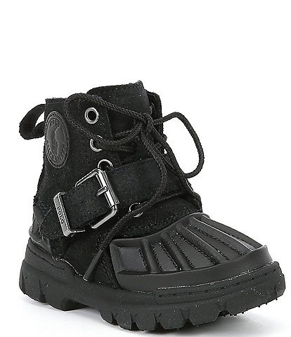 Polo Ralph Lauren Boys' Oslo Leather Buckle Boots (Infant)