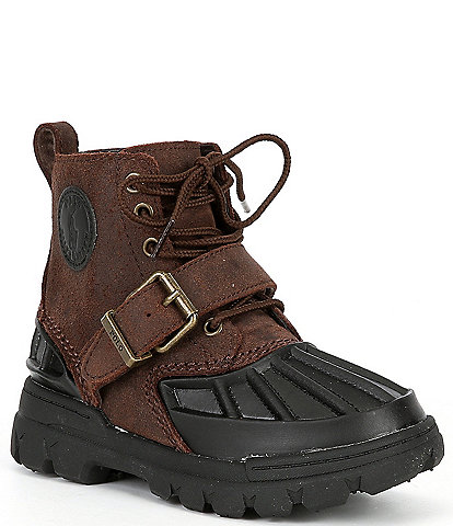 Polo Ralph Lauren Boys' Oslo Leather Buckle Boots (Toddler)