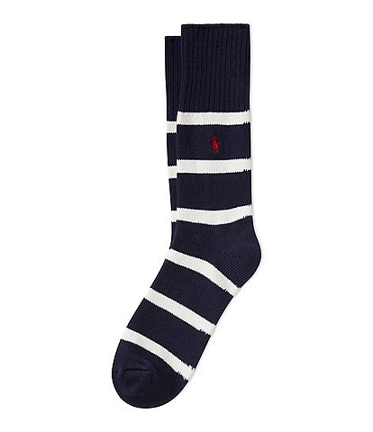 Polo Ralph Lauren Breton Stripe Crew Socks
