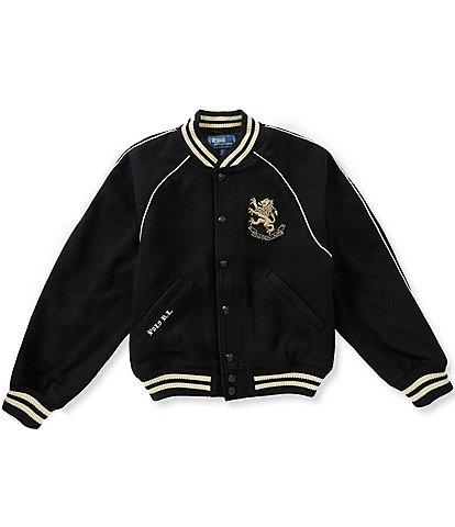Polo Ralph Lauren Bullion-Patch Wool-Blend Jacket