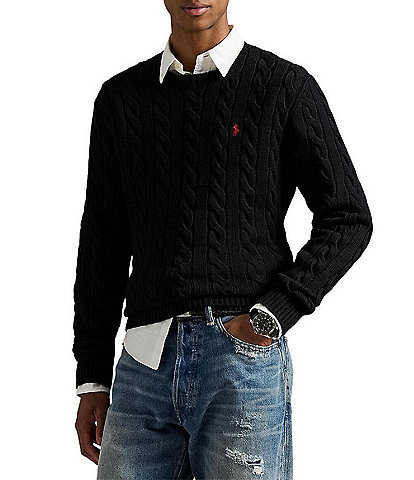 Polo Ralph Lauren Cable Knit Cotton Sweater