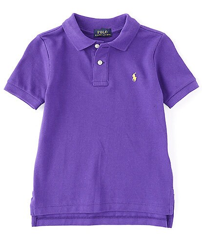 Polo Ralph Lauren Little Boys 2T-7 Short Sleeve Mesh Polo Shirt