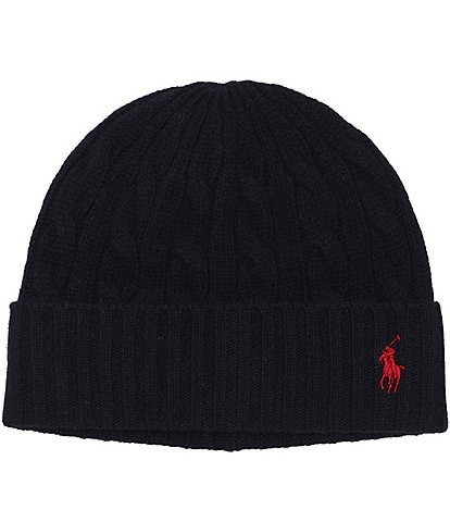 Polo Ralph Lauren Classic Cable Wool-Blend Beanie