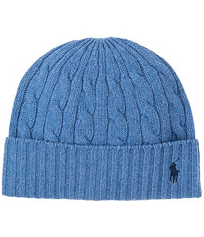 Polo Ralph Lauren Classic Cable Wool-Blend Beanie