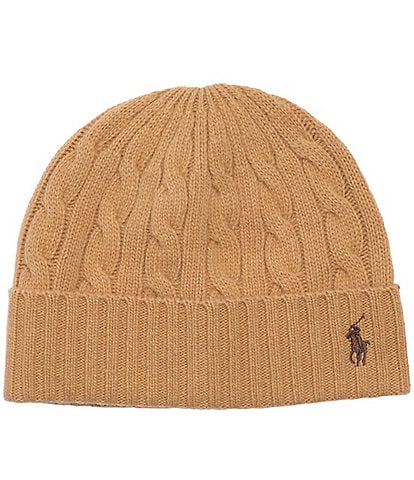 Polo Ralph Lauren Classic Cable Wool-Blend Beanie