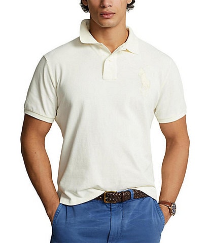 Polo Ralph Lauren Classic Fit Big Pony Mesh Short Sleeve Polo Shirt