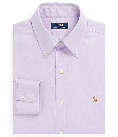 Polo Ralph Lauren Classic Fit Button-Down Collar Solid Oxford Dress Shirt