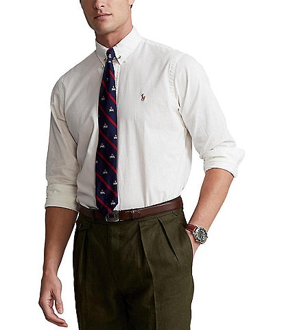 Polo Ralph Lauren Classic-Fit Chambray Long-Sleeve Woven Shirt