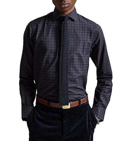 Polo Ralph Lauren Classic Fit Checked Twill Long Sleeve Woven Shirt