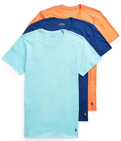 Polo Ralph Lauren Classic-Fit Crew Tees 3-Pack