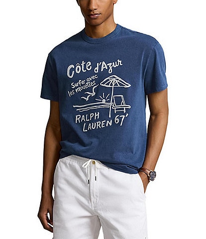 Polo Ralph Lauren Classic Fit Embroidered Jersey Short Sleeve T-Shirt