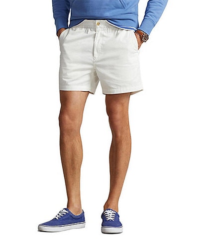 Polo Ralph Lauren Classic Fit Flat Front Stretch Prepster 5#double; Inseam Chino Shorts