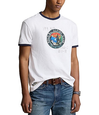 Polo Ralph Lauren Classic Fit Graphic Short Sleeve Jersey T-Shirt