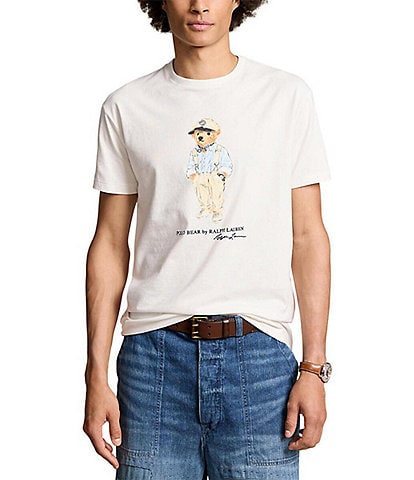 Polo Ralph Lauren Classic Fit Hemingway Bear Short Sleeve T-Shirt