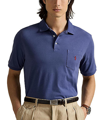 Polo Ralph Lauren Classic Fit Jersey Pocket Short Sleeve Polo Shirt