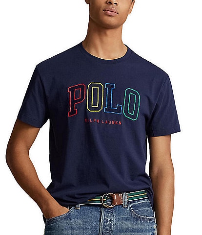 Polo Ralph Lauren Classic Fit Graphic Logo Jersey Short Sleeve T-Shirt