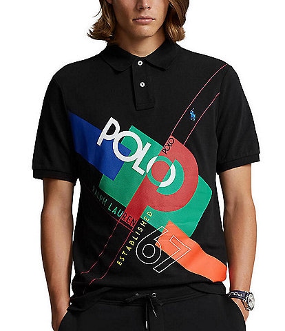 Polo Ralph Lauren Classic-Fit Logo Short Sleeve Mesh Polo Shirt