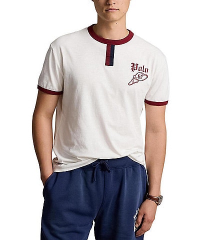 Polo Ralph Lauren Classic Fit Logo Slub Jersey Short Sleeve T-Shirt