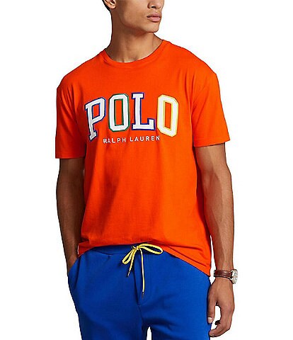 Polo Ralph Lauren Classic-Fit Multi-Color Logo Short-Sleeve Tee