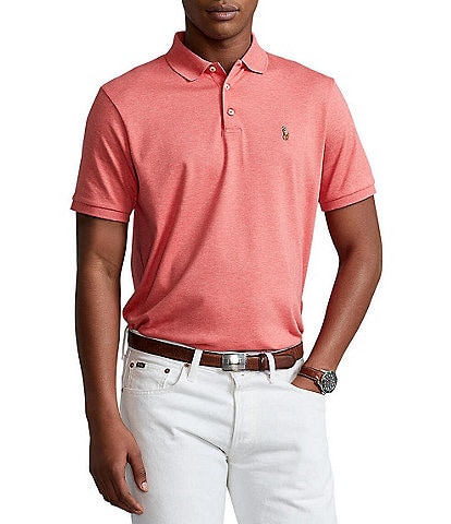 Polo Ralph Lauren Classic-Fit Multicolored Pony Soft Cotton Short-Sleeve Polo Shirt