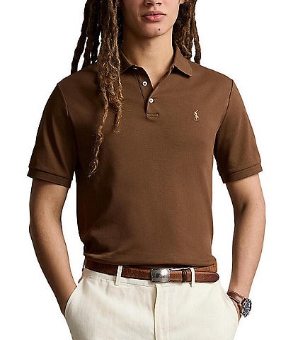 Polo Ralph Lauren Classic Fit Multicolored Pony Soft Cotton Short Sleeve Polo Shirt