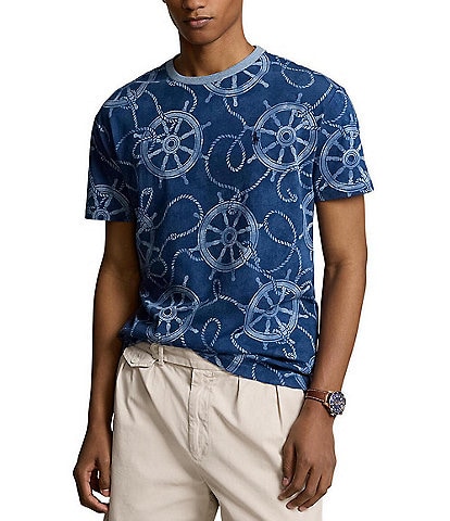Polo Ralph Lauren Classic-Fit Nautical Jersey Short-Sleeve T-Shirt