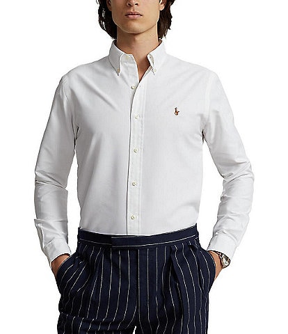 Polo Ralph Lauren Classic Fit Performance Stretch Oxford Long Sleeve Woven Shirt