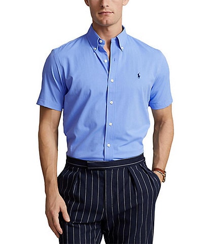 Polo Ralph Lauren Classic Fit Performance Stretch Short Sleeve Twill Woven Shirt