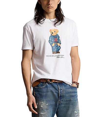 Polo Ralph Lauren Classic Fit Polo Bear Short Sleeve Graphic T-Shirt