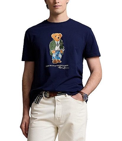 Polo Ralph Lauren Classic Fit Polo Bear Short Sleeve Graphic T-Shirt