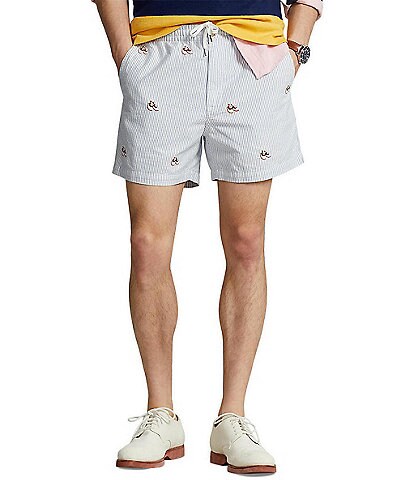 Classic-Fit Prepster Oxford 5" Inseam Shorts