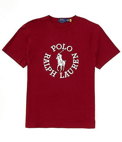 Polo Ralph Lauren Classic-Fit Short Sleeve Big Pony Logo Jersey T-Shirt