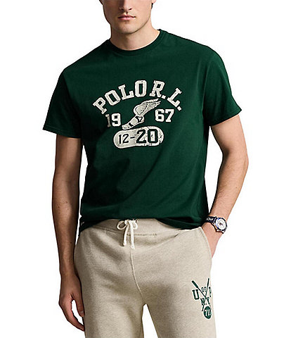 Polo Ralph Lauren Classic Fit Short Sleeve Jersey Graphic T-Shirt