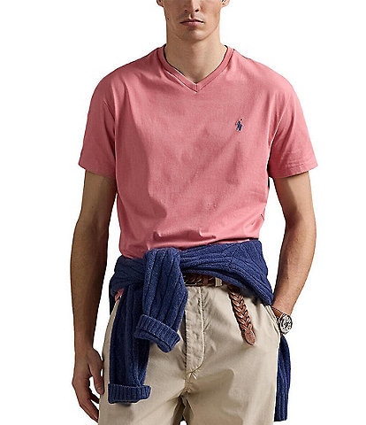 Polo Ralph Lauren Classic Fit Short Sleeve V-Neck T-Shirt
