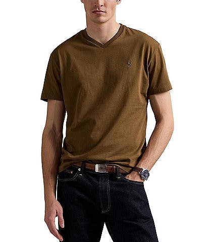 Polo Ralph Lauren Classic Fit Short Sleeve V-Neck T-Shirt