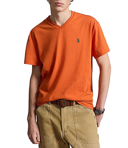 Polo Ralph Lauren Classic Fit Short Sleeve V-Neck T-Shirt