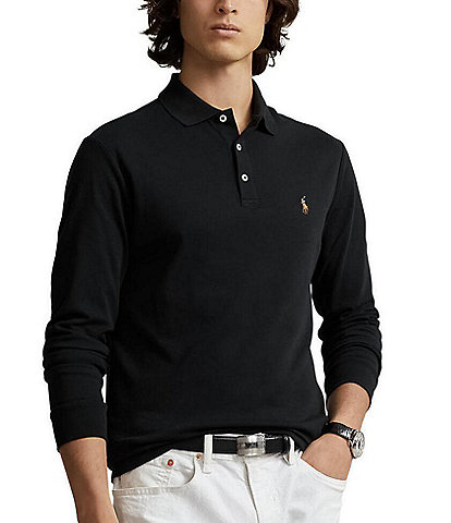 Polo Ralph Lauren Classic Fit Soft Cotton Long Sleeve Polo Shirt