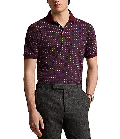 Polo Ralph Lauren Classic-Fit Soft Cotton Printed Short Sleeve Polo Shirt