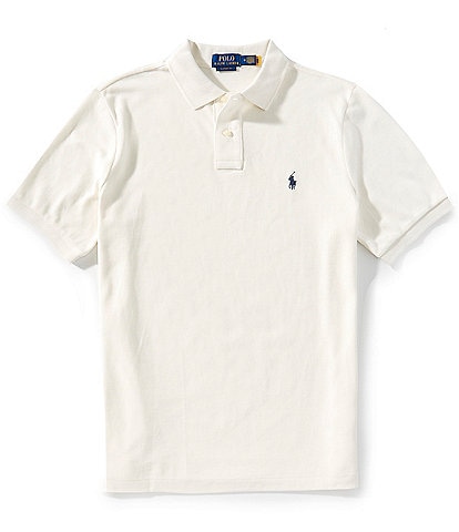 Polo Ralph Lauren Classic Fit Solid Cotton Mesh Polo Shirt