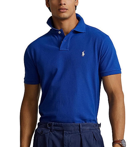 Polo Ralph Lauren Classic Fit Solid Cotton Mesh Polo Shirt