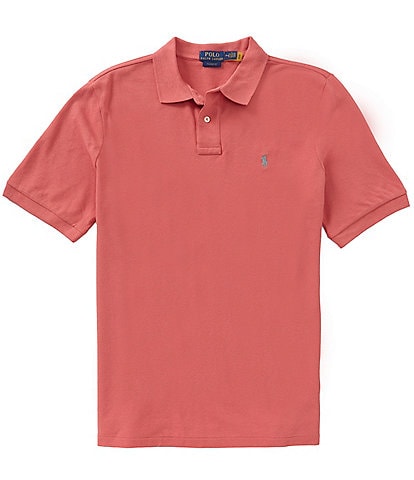 Polo Ralph Lauren Classic Fit Solid Cotton Mesh Polo Shirt